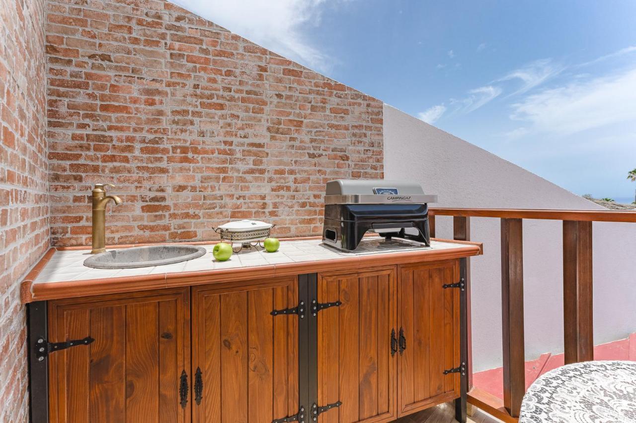 Bungalow Private Pool Bbq Air Conditioning Stunning Ocean View Costa Adeje  Esterno foto