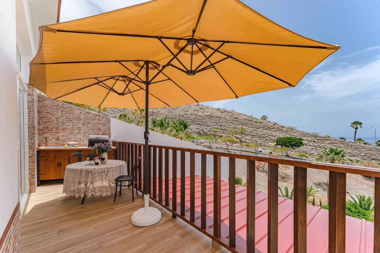 Bungalow Private Pool Bbq Air Conditioning Stunning Ocean View Costa Adeje  Esterno foto