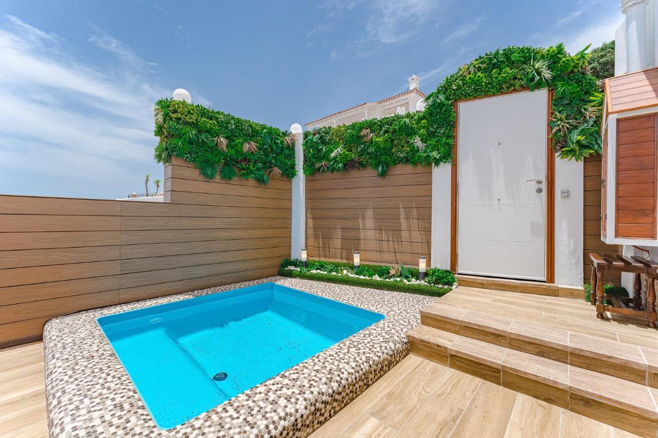 Bungalow Private Pool Bbq Air Conditioning Stunning Ocean View Costa Adeje  Esterno foto