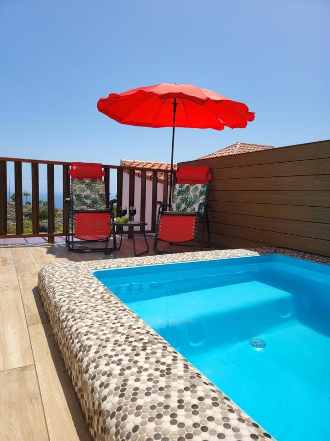 Bungalow Private Pool Bbq Air Conditioning Stunning Ocean View Costa Adeje  Esterno foto